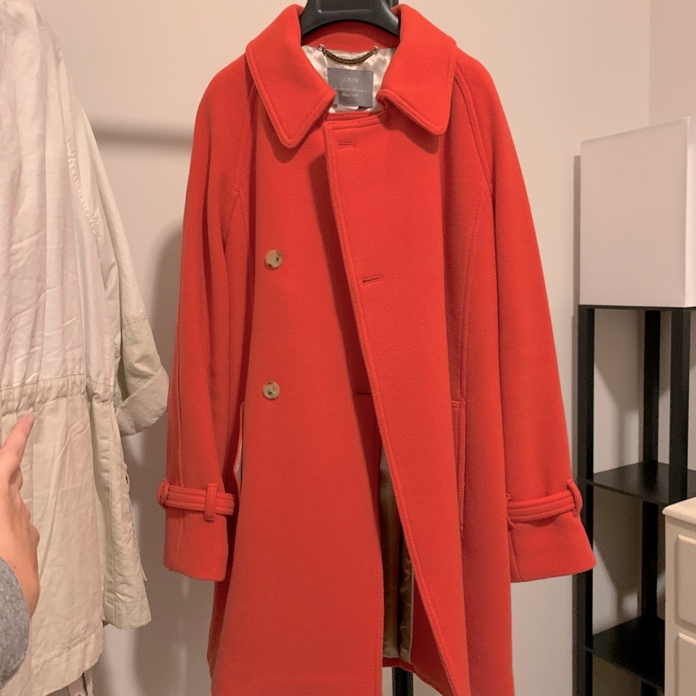 J.Crew Stadium Cloth Wool Coat